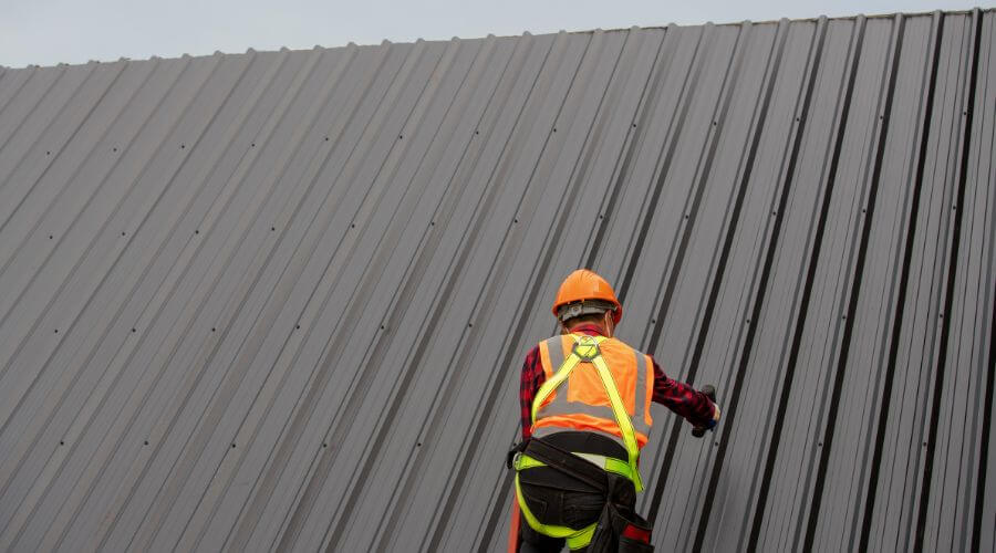 Professional metal roof installation services in Wheaton, MO